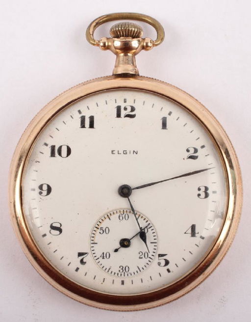 ANTIQUE MEN'S ELGIN GOLD FILLED POCKET WATCH - Sep 05, 2017 | Florida
