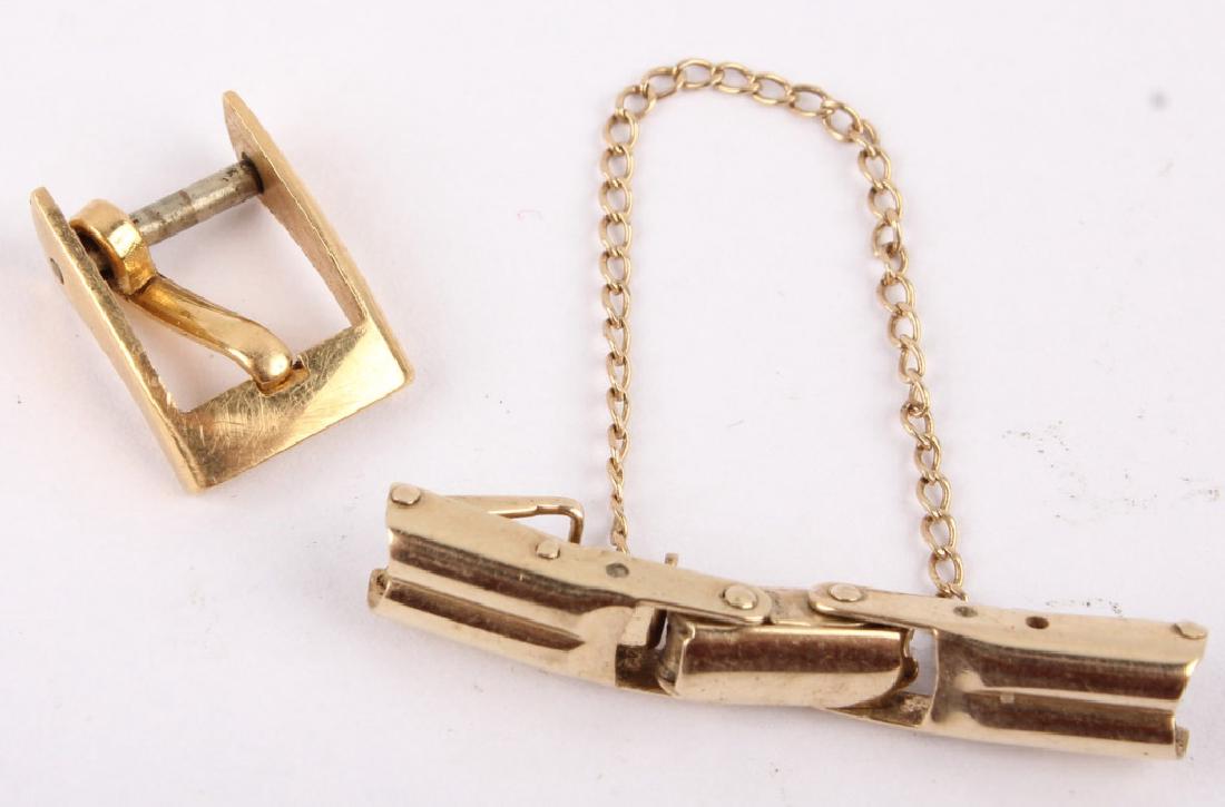 14K & 18K GOLD WATCH BUCKLE PARTS