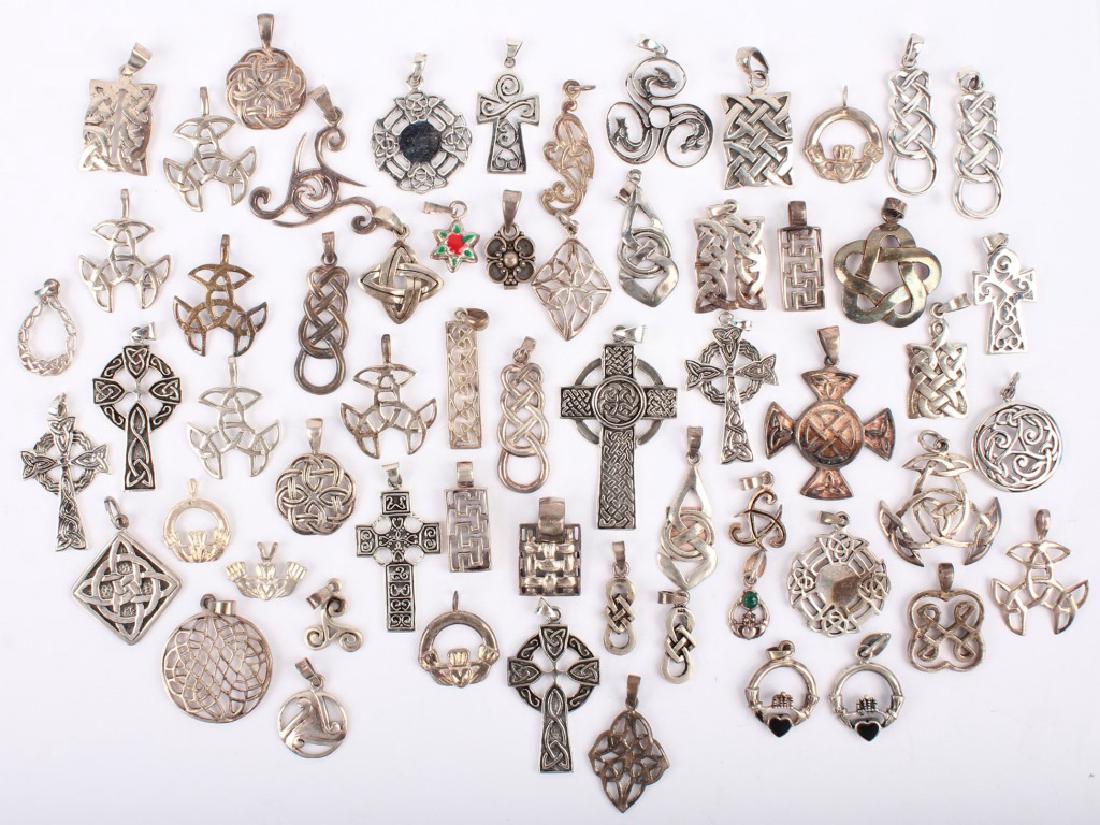 MIXED STERLING SILVER PENDANT CHARMS (1 of 5)