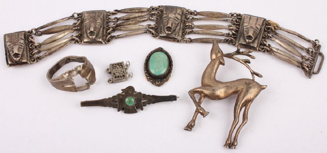 MIXED LADIES STERLING SILVER JEWELRY (1 of 4)