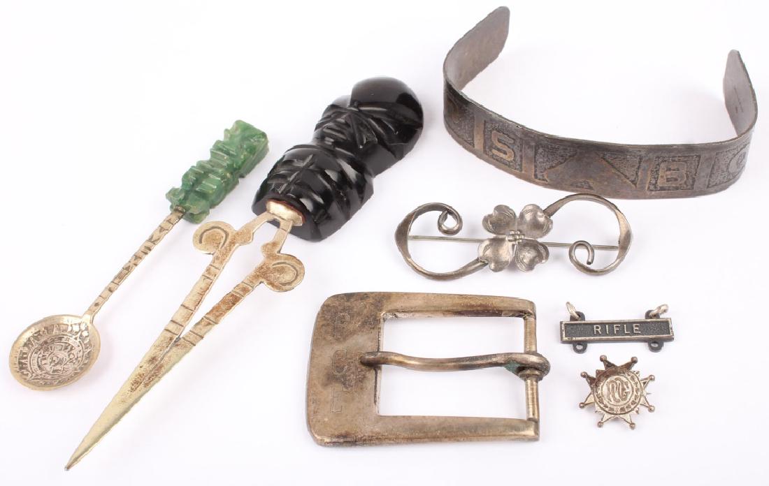 MIXED LOT OF STERLING SILVER ITEMS (1 of 4)