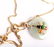 LADIES 14K YELLOW GOLD JADE NECKLACE - 4