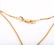 LADIES 14K YELLOW GOLD SAPPHIRE NECKLACE - 3