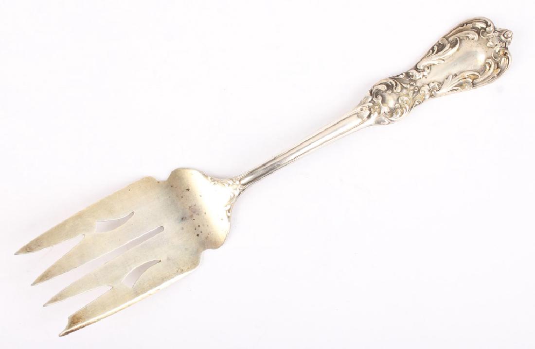 SSMC STERLING SILVER COLD MEAT FORK (1 of 3)