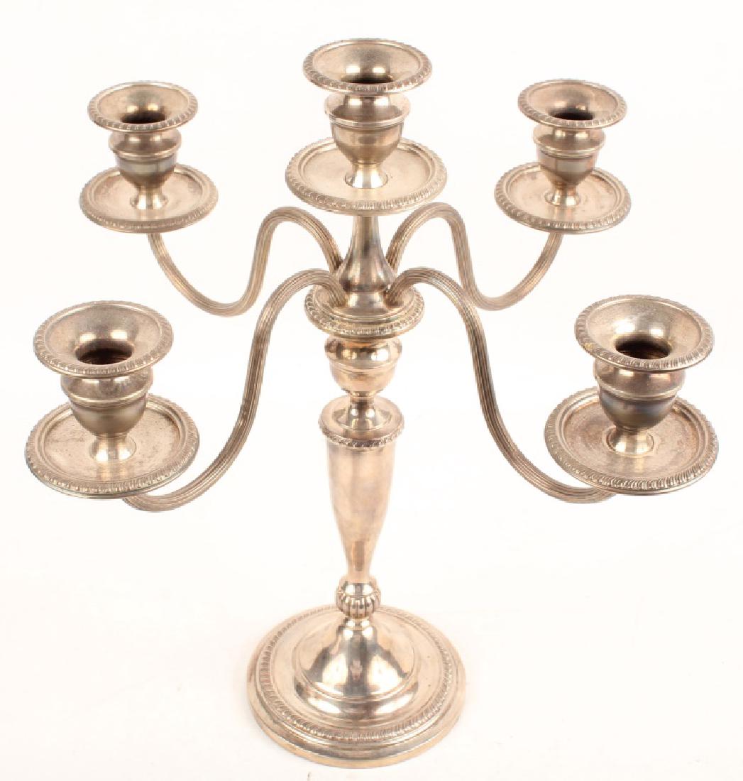MUECK CAREY CO. STERLING SILVER CANDELABRA (1 of 5)