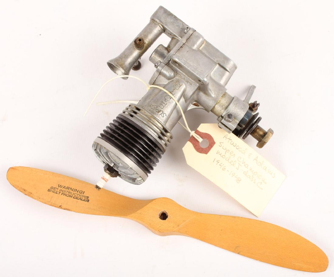 ATWOOD SUPER CHAMPION MODEL J AIRPLANE ENGINE (1 of 7)