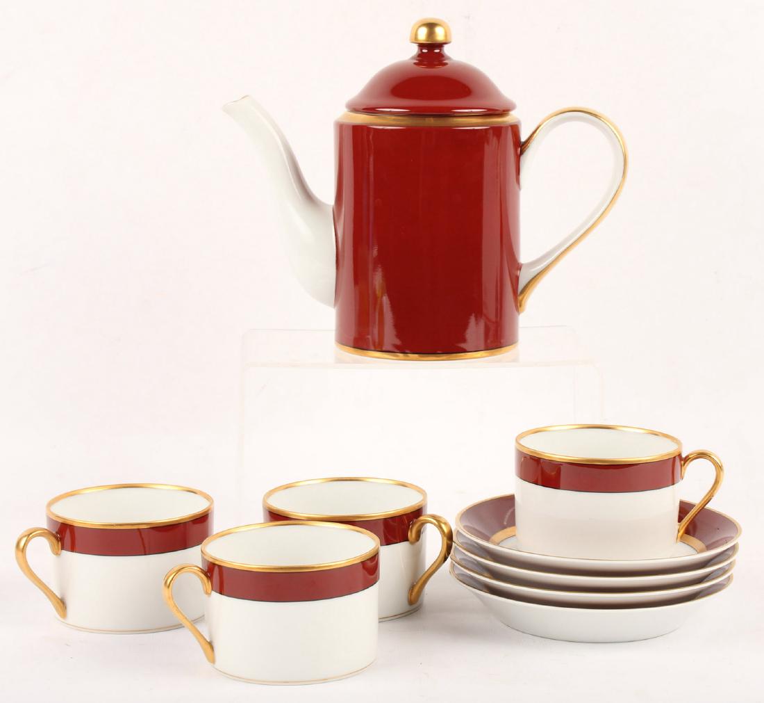 FITZ & FLOYD RENAISSANCE PORCELAIN TEA SET (1 of 5)