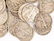 $10.00 FACE VALUE 90% SILVER UNITED STATES HALVES - 4