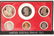 6 UNITED STATES PROOF SETS - 3