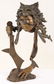 MARK HOPKINS I HAVE SEEN TOMORROW BRONZE STATUE