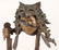 MARK HOPKINS I HAVE SEEN TOMORROW BRONZE STATUE - 2