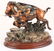 CHILMARK BUFFALO AND HUNTER LIMITED EDITION STATUE