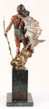 LEGENDS HUNTERS QUEST PEWTER SCULPTURE - 4