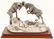 CHILMARK DALL RAMS LIMITED EDITION PEWTER STATUE