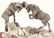 CHILMARK DALL RAMS LIMITED EDITION PEWTER STATUE - 2