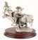 CHILMARK PLIGHT OF HUNTSMAN PEWTER STATUE - 7