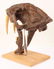REPRODUCTION RESIN SABER TOOTH TIGER SKULL - 6