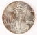 1987 1 OZ US SILVER EAGLE COIN