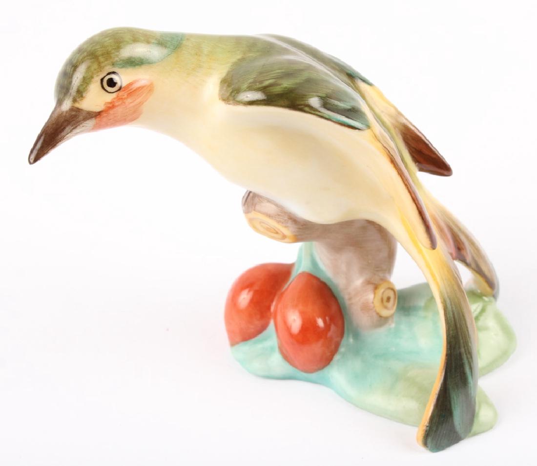 HEREND HUNGARY PORCELAIN BIRD FIGURINE (1 of 3)