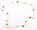 LADIES BLACK & WHITE PEARL 14K GOLD NECKLACE