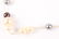 LADIES BLACK & WHITE PEARL 14K GOLD NECKLACE - 2