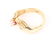 14K YELLOW GOLD DIAMOND RUBY FASHION RING - 3