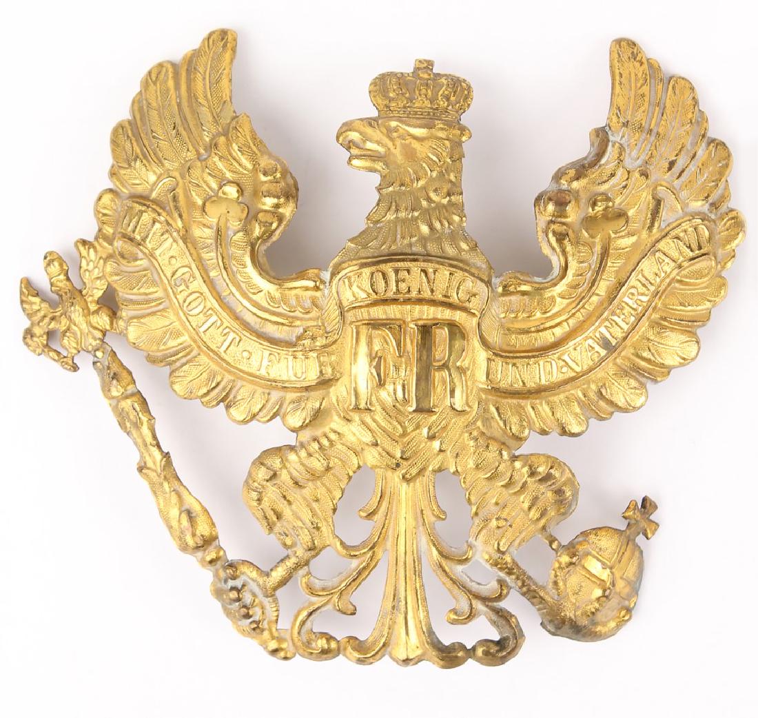 PRUSSIAN PICKELHAUBE HELMET INSIGNIA (1 of 3)
