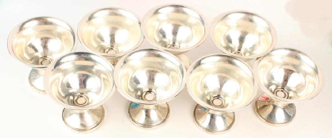 STERLING SILVER WEIGHTED SORBET CUPS - LOT OF 8 (1 of 3)