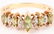 LADIES 10K YELLOW GOLD DIAMOND PERIDOT RING