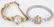 LADIES 14K YELLOW & WHITE GOLD WRIST WATCHES - LOT