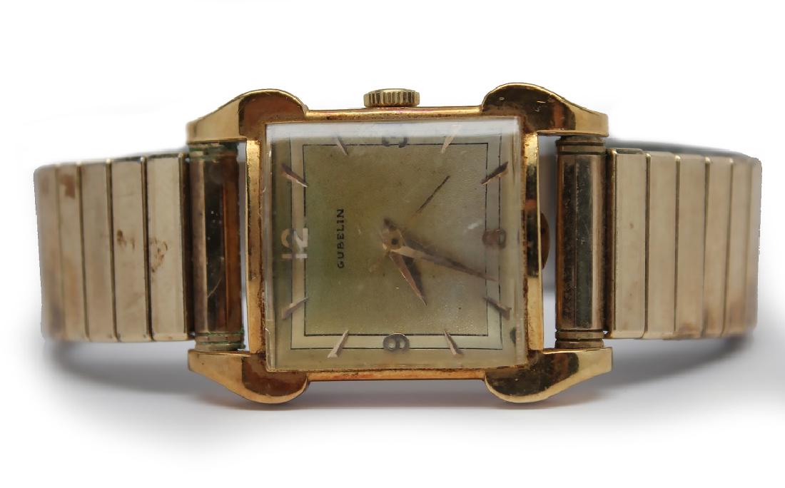MEN`S GUBELIN 18K YELLOW GOLD WRIST WATCH (1 of 3)