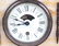 BOSTON CLOCK CO. MARBLE MANTEL CLOCK w/ BRONZE - 2