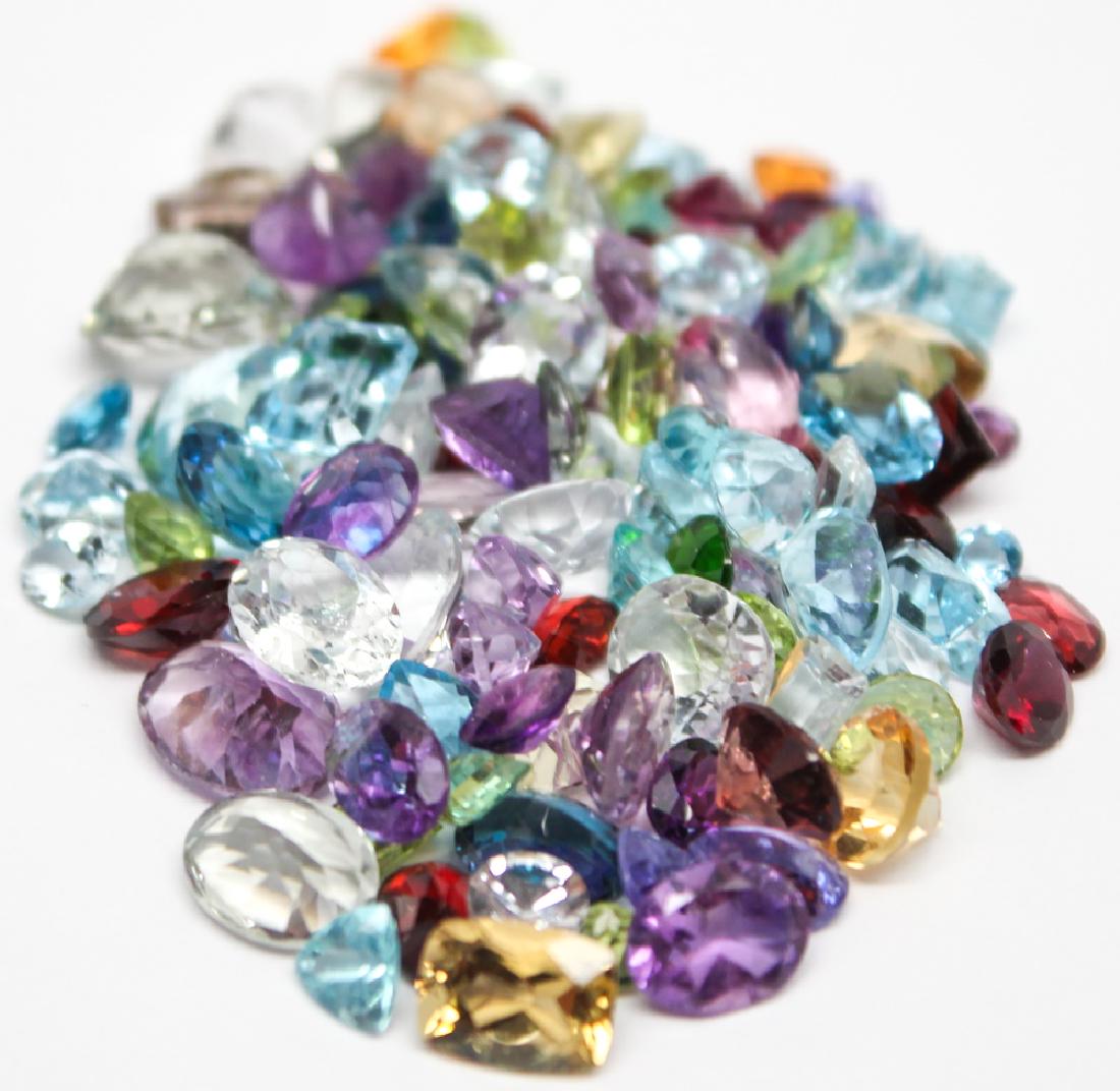 100.00CTW MULTI GEMSTONE DEALERS LOT (1 of 2)