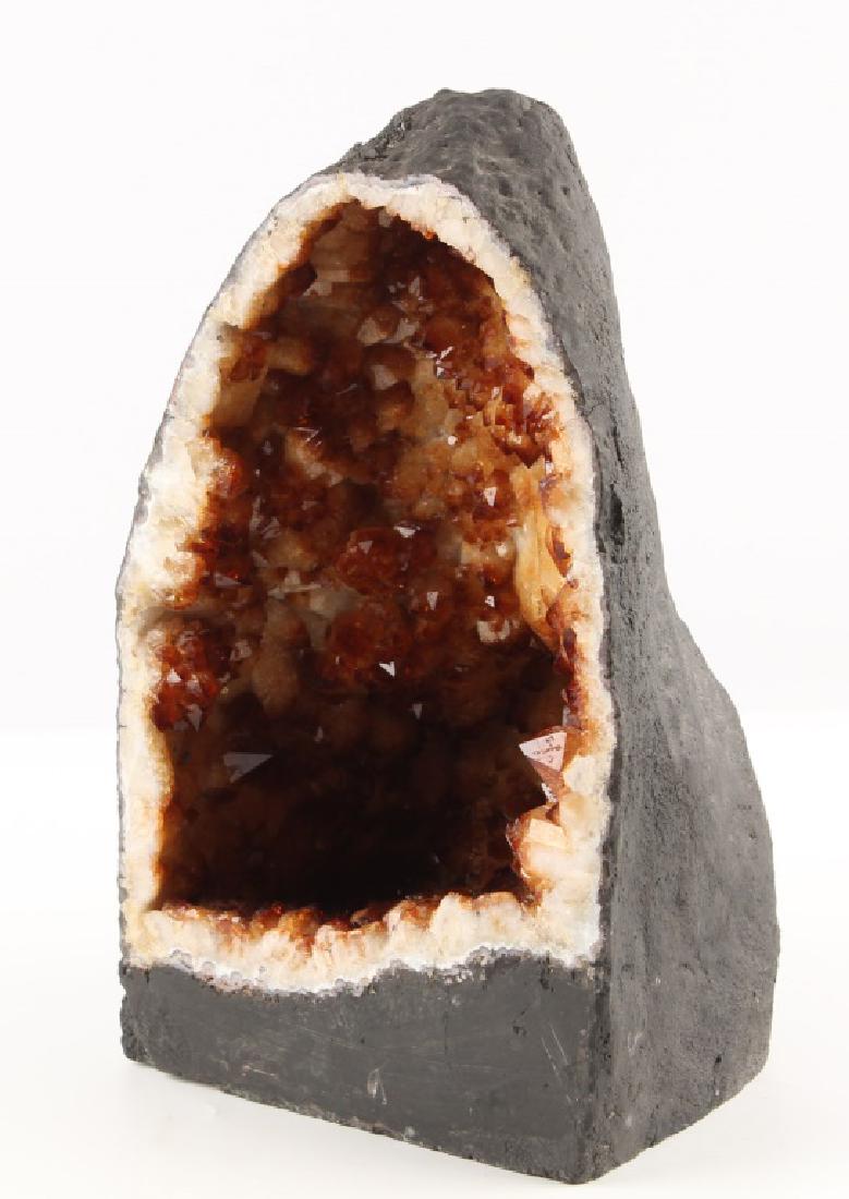 CITRINE CRYSTAL GEODE BOULDER (1 of 3)