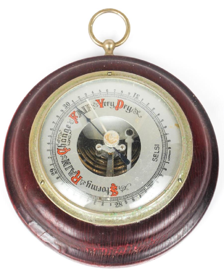 SELSI GERMAN WALL-MOUNTED BAROMETER (1 of 2)