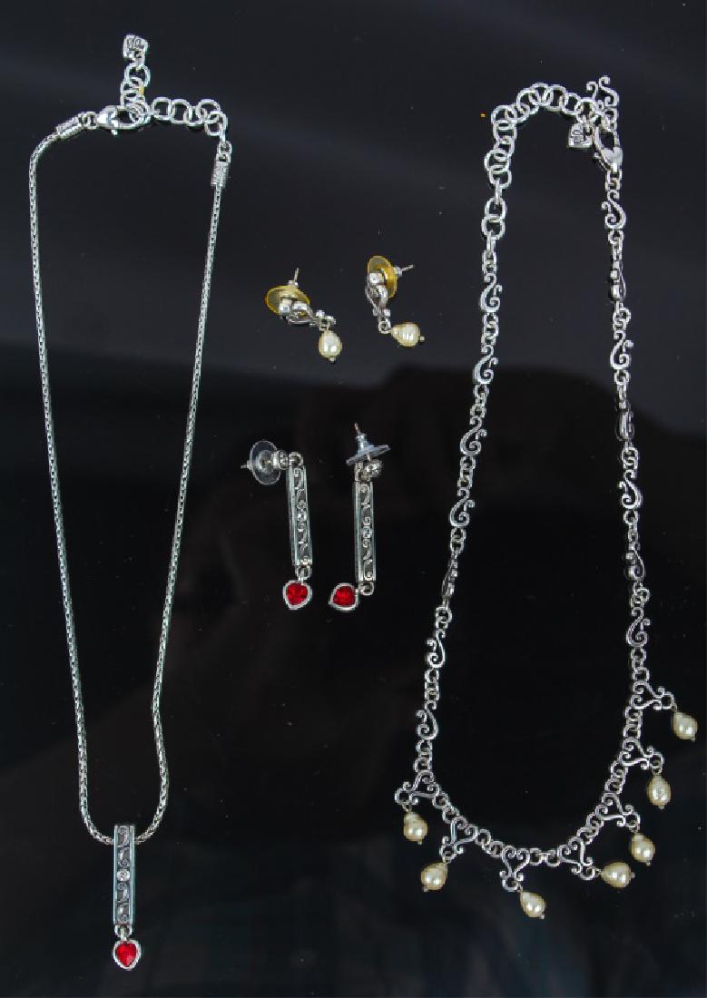 2 LADIES BRIGHTON EARRINGS & NECKLACE SET (1 of 7)