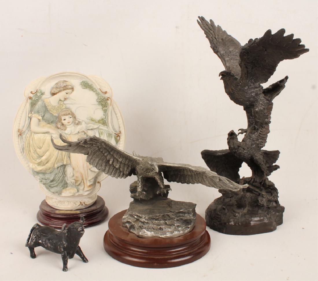 STATUARY LOT - CHILMARK, ARMANI - EAGLES, BULLS (1 of 11)