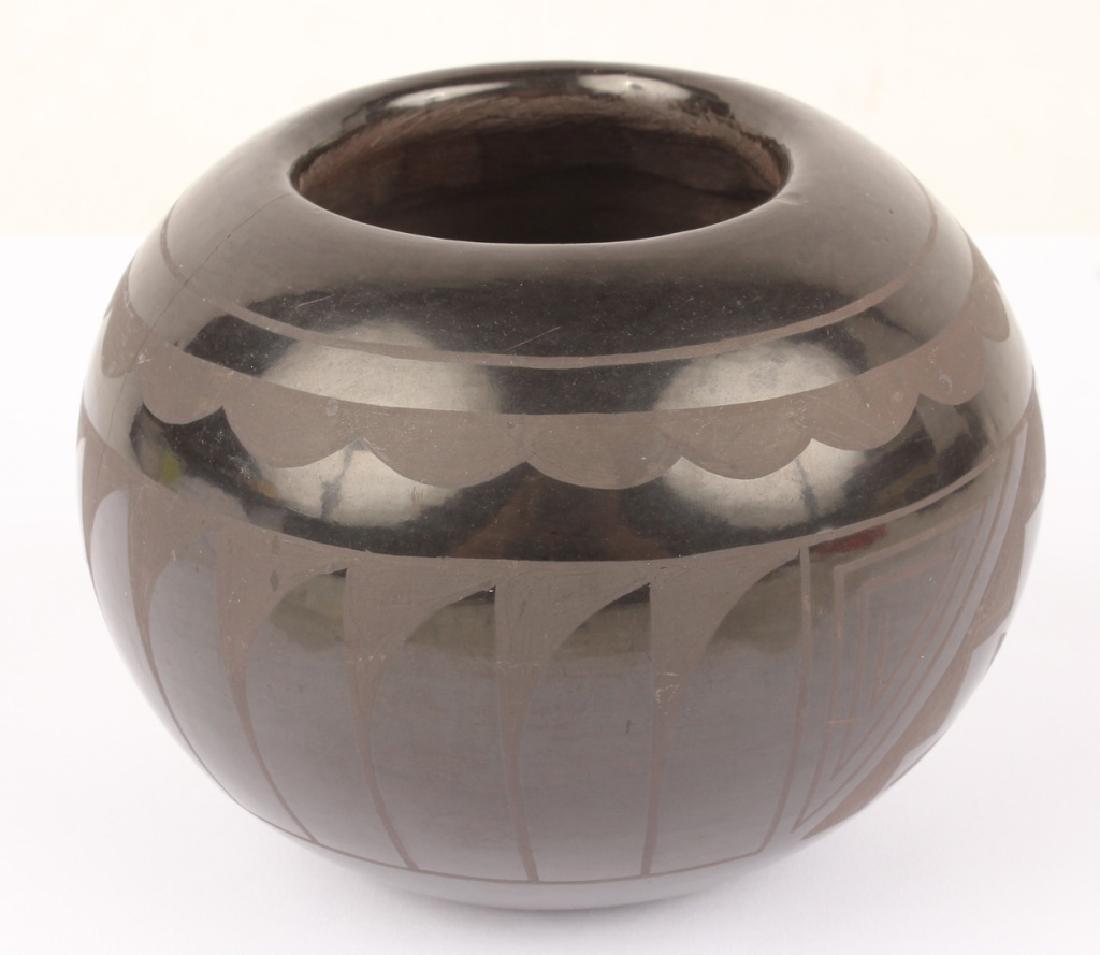 Yolanda Velarde Santa Clara Blackware Jar