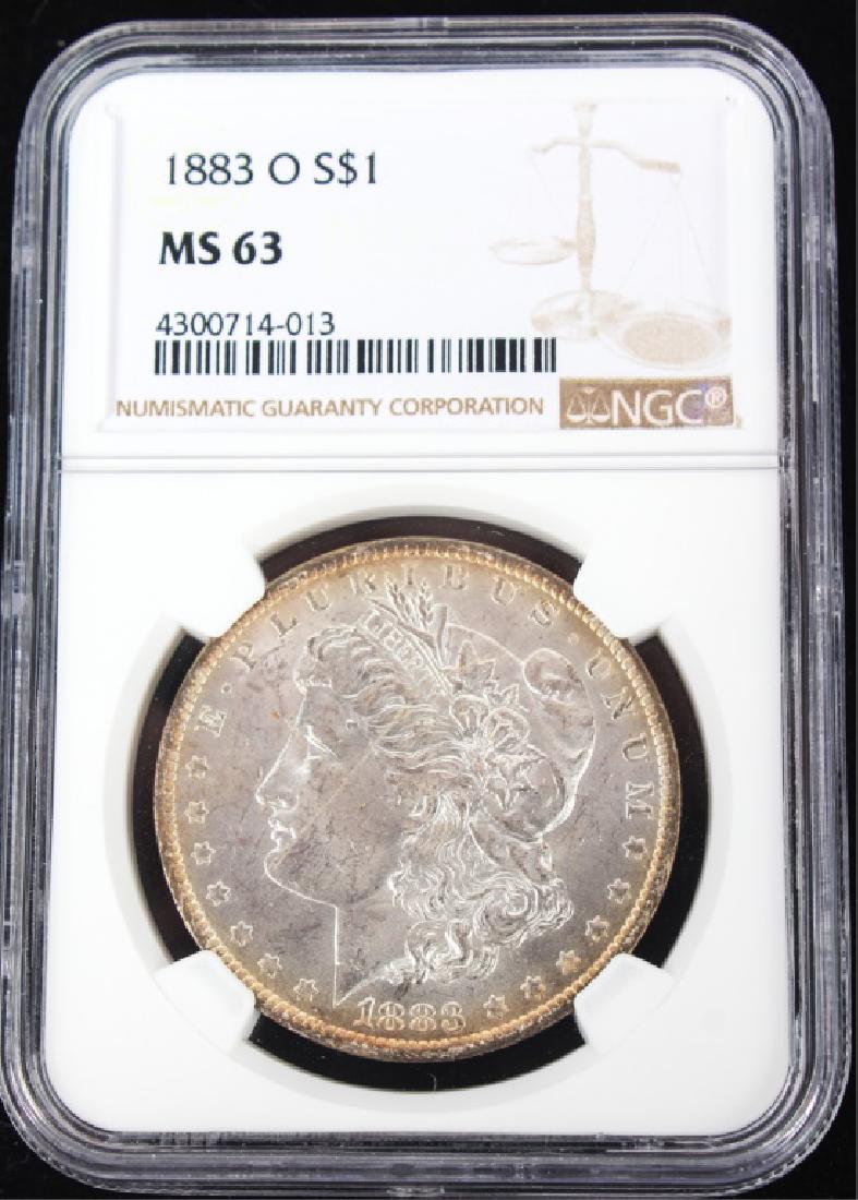 $1.00 UNITED STATES 1883 MS63 MORGAN SILVER DOLLAR (1 of 2)
