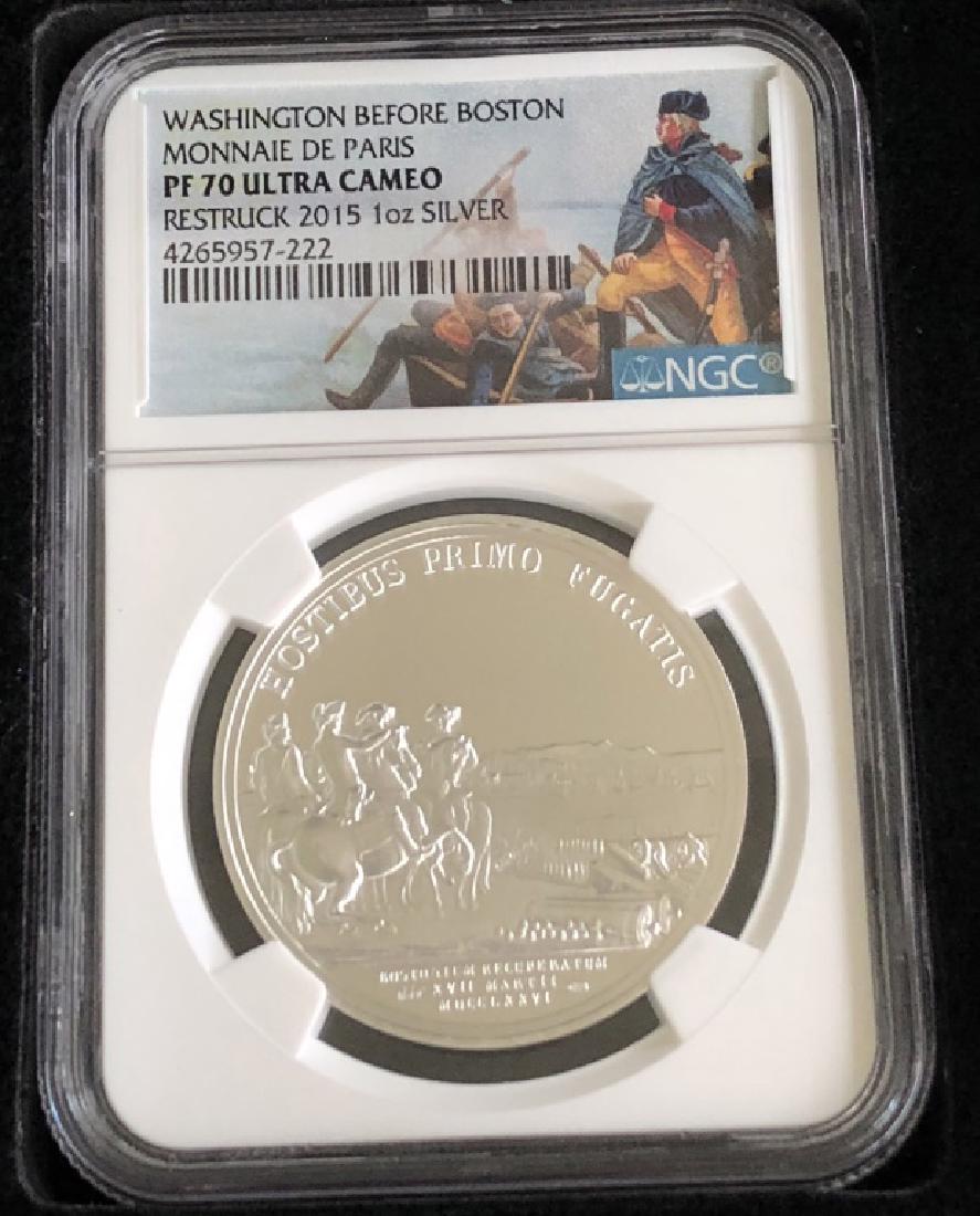 SILVER WASHINGTON BEFORE BOSTON MONNAIE DE PARIS (1 of 3)