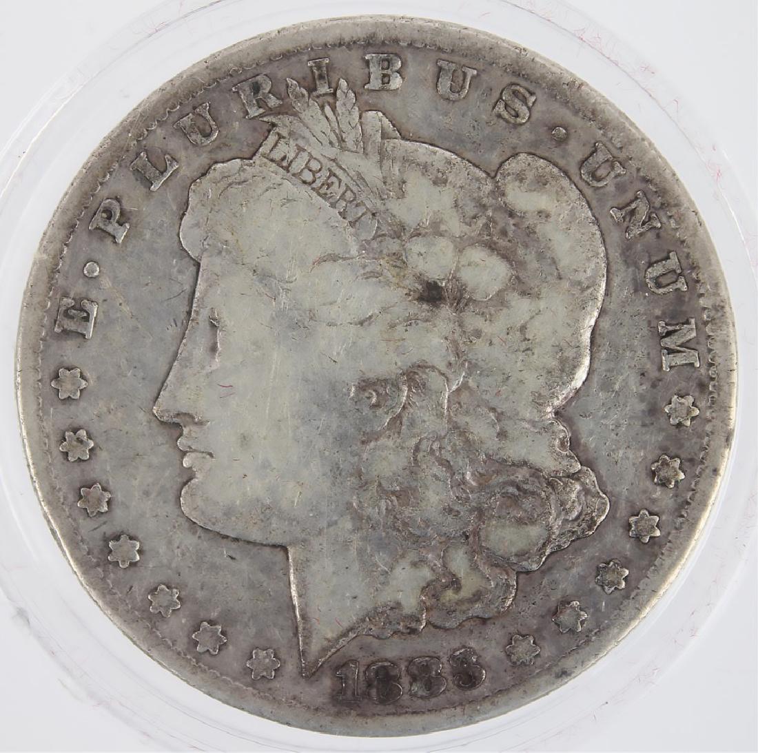 $1.00 UNITED STATES 1883 CC MORGAN SILVER DOLLAR (1 of 2)