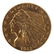 $2.50 UNITED STATES 1913 INDIAN HEAD GOLD COIN