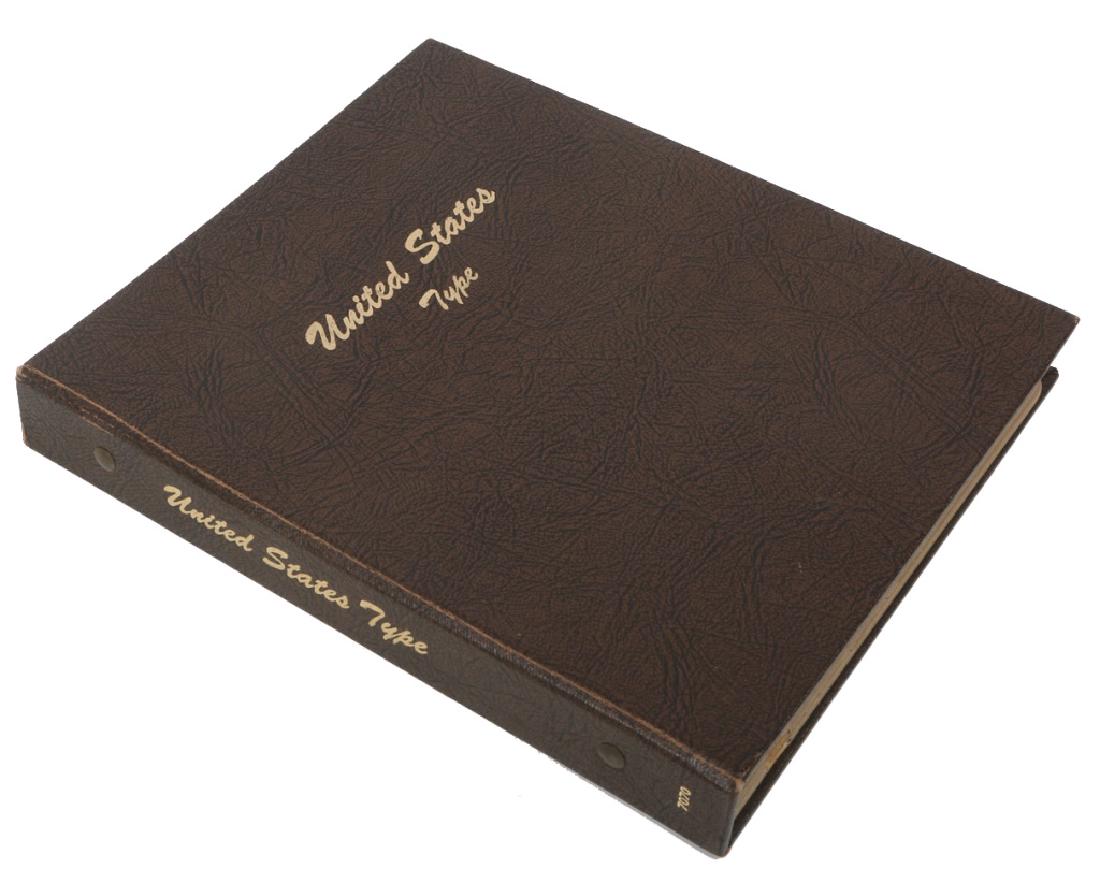 PARTIAL UNITED STATES TYPE COIN BOOK 36 COINS (1 of 3)