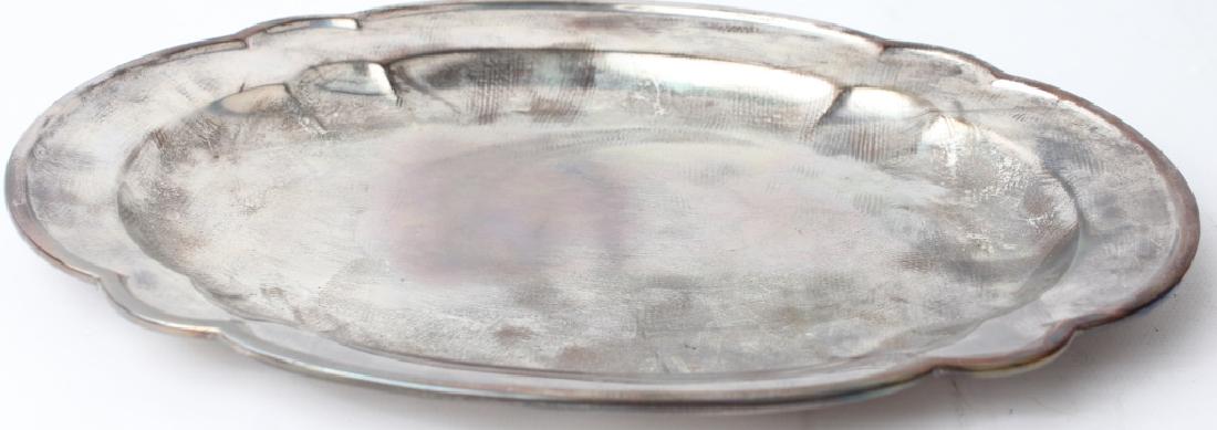 FRANK SMITH ENGLISH FLUTE STERLING MEAT TRAY (1 of 5)