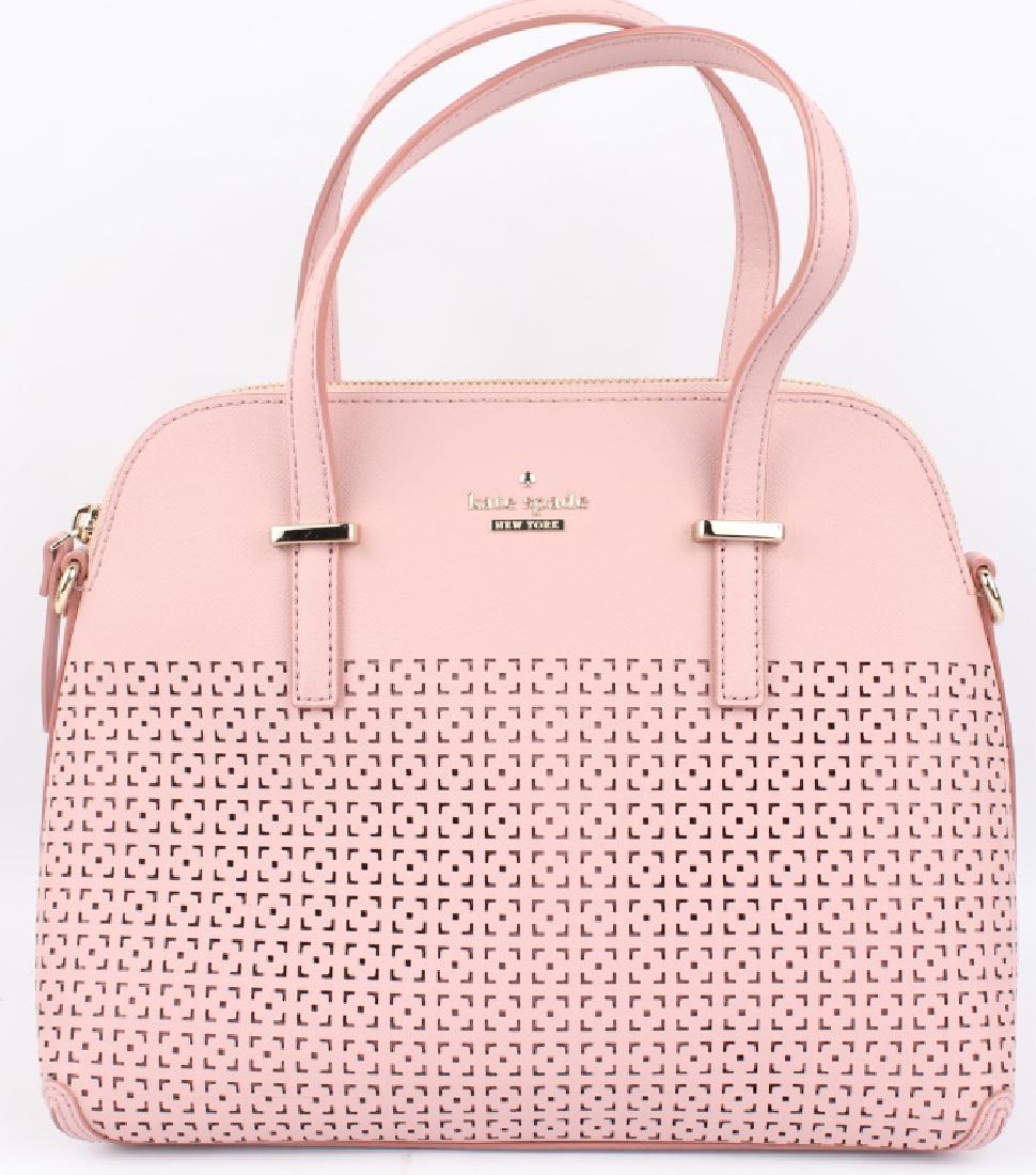 KATE SPADE CEDAR STREET PINK LEATHER SATCHEL BAG (1 of 5)