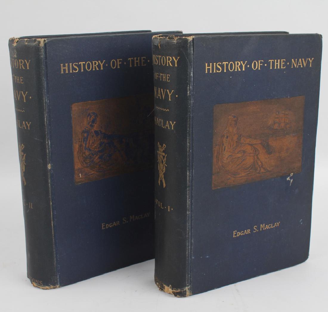 HISTORY OF THE UNITED STATES NAVY VOLUME 1 & 2 (1 of 3)