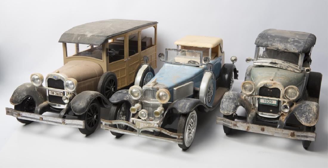 JIM BEAM VINTAGE CAR DECANTERS SET OF 3 (1 of 9)