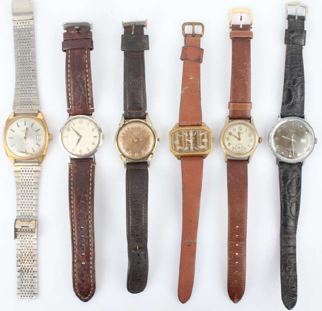 MEN'S ANTIQUE WRISTWATCHES - LOT OF 10 (1 of 6)