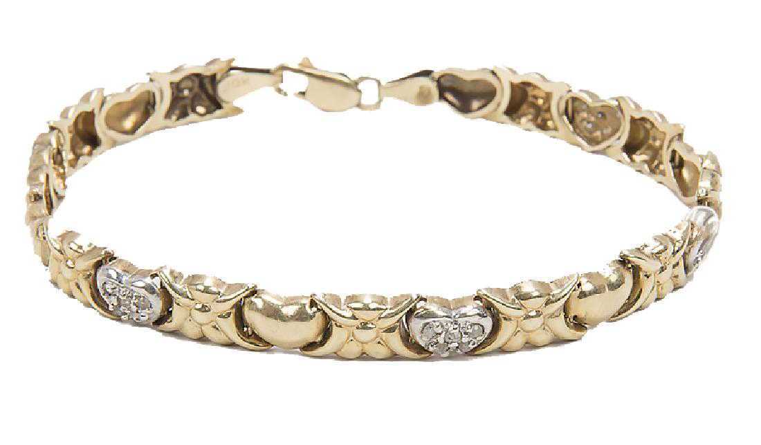 Xo bracelet gold Clearance