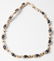 LADIES 10K YELLOW GOLD DIAMOND SAPPHIRE BRACELET